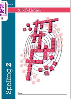 进口原版 *英国S&S教辅 Spelling Book 2: Year 2, Ages 6-7  拼写 2  6-7岁 英文原版 英语单词字母识别   Schofield & Sims Ltd