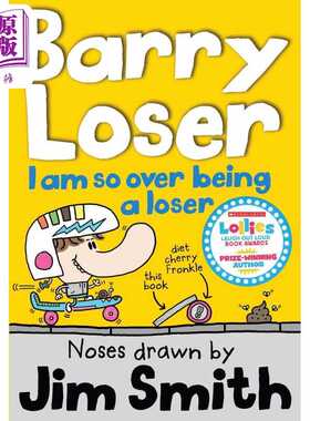 进口原版 *倒霉蛋巴里 我不再是失败者The Barry Loser I am so over being a Loser英文原版 儿童插画故事书 幽默   FARSHORE