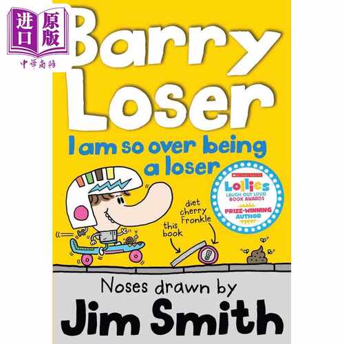 进口原版 *倒霉蛋巴里 我不再是失败者The Barry Loser I am so over being a Loser英文原版 儿童插画故事书 幽默   FARSHORE