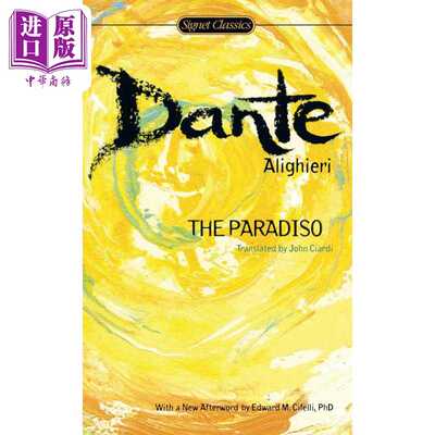 进口原版 *Signet Classics 天堂 The Paradiso 英文原版 Dante Alighieri 但丁神曲三部曲之一 Divine Comedy Dant   Signet