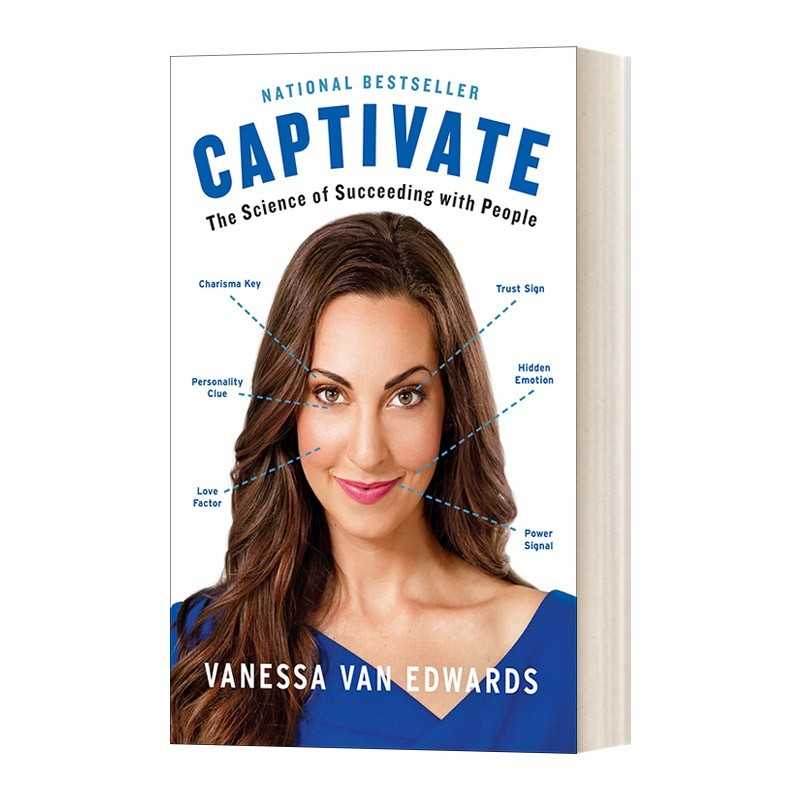 进口原版 Captivate The Science of SＵＣceeding with People 俘获 成功与人相处的科学 Vanessa Van Edwards 英文版 进口英语