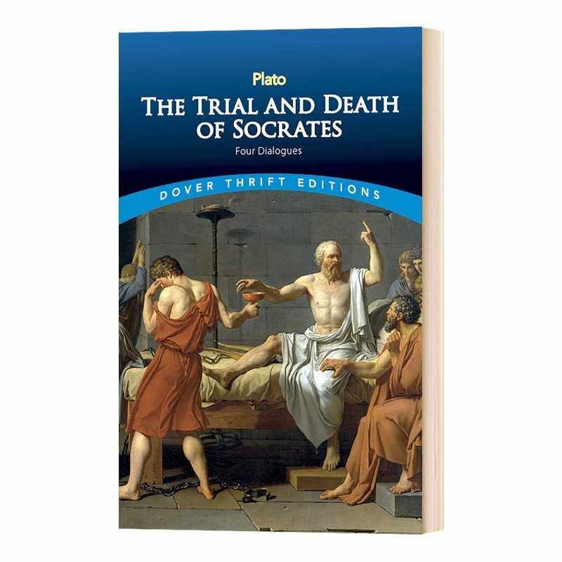 进口原版 苏格拉底的审判和处死 四次对话 英文原版 The Trial and Death of Socrates Four Dialogues  全英文版进口英语书籍