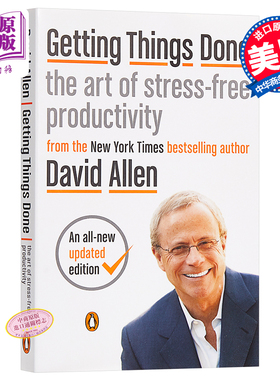 进口原版 *无压工作的艺术  搞定1: Getting Things Done: The Art of Stress-Free ProdＵＣtivity 进口英文原版   Penguin