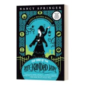 英文版 Left 英文原版 Mystery Lady 天才少女福尔摩斯2 The the 进口原版 Case Handed 进口英语原版 Enola 书籍 Holmes