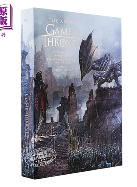 进口原版 *权力的游戏 电影艺术设定集 The Art of Game of Thrones 英文原版 冰与火之歌 乔治RR马丁 Deborah Rile   Harper Coll