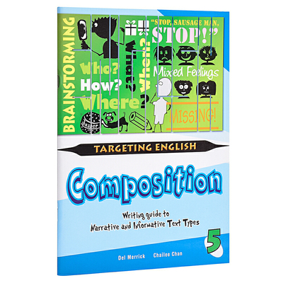 进口原版 *【新加坡英语教材】Targeting English Composition Book 5 目标英语作文5   STAR PUBLISHING PTE LTD.