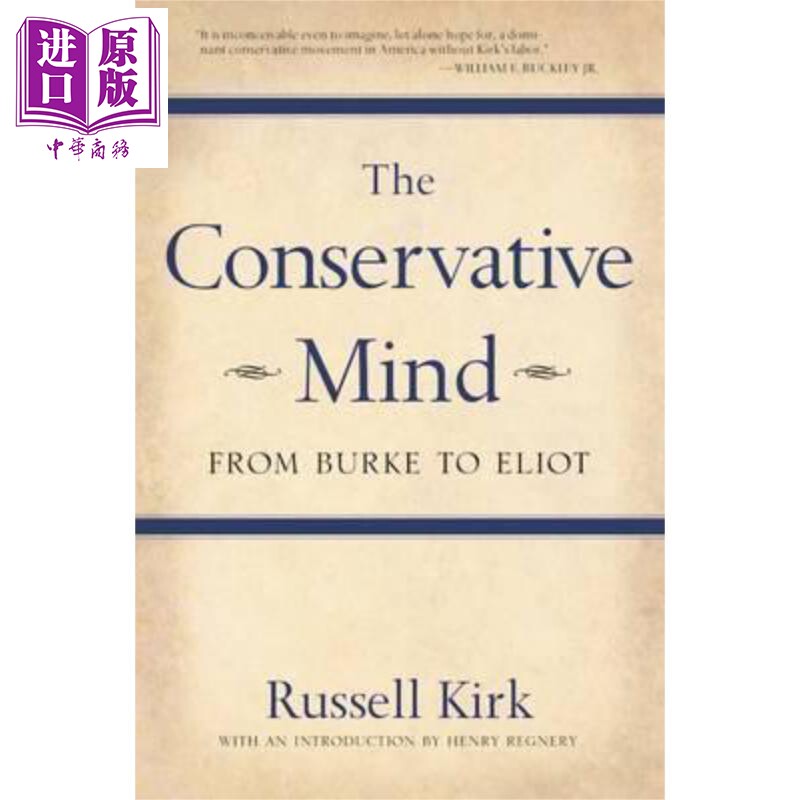 进口原版 *变化社会中的政治秩序 英文原版 The Conservative Mind Russell Kirk   Gateway Editions