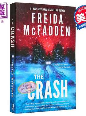 进口原版 *撞车 女仆系列作者 The Crash 英文原版 Freida McFadden 惊悚流行小说   Poisoned Pen Press