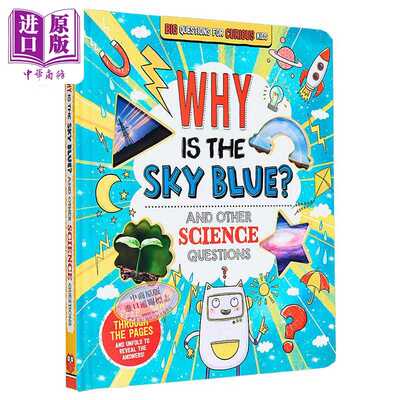 进口原版 *好奇孩子们的有趣科普 为什么天空是蓝色Fascinating Facts for Curious Kids 英文原版 儿童纸板书 知识   Autumn Publ