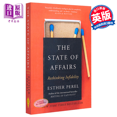 进口原版 *危险关系: 爱、背叛与修复之路 豆瓣高分 英文原版 The State Of Affairs 亲密关系 婚姻 心理学 情感 Es   Yellow Kite