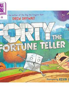 进口原版 *东南西北的四十 Forty The Fortune Teller 英文原版 儿童绘本故事 爆笑图画小说 古怪又可爱的故事 进口   Philomel Bo
