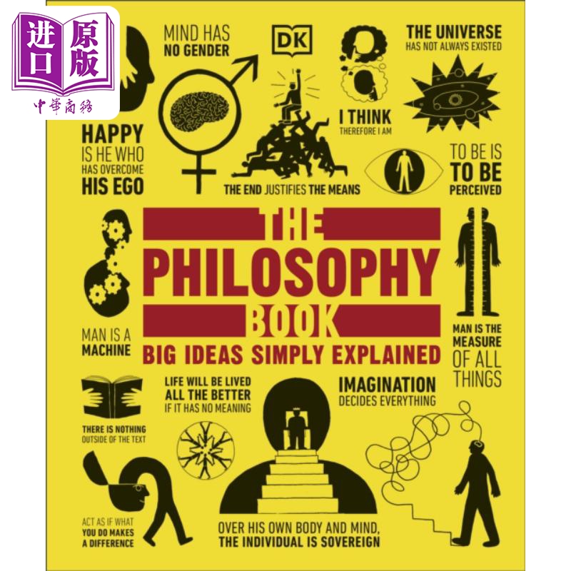 进口原版 *DK 哲学百科 Big Ideas The Philosophy Book 英文原版 Will BＵＣkingham   DK Publishing