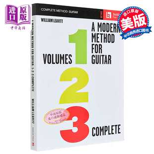 进口原版 *A Modern Method for Guitar 进口艺术 现代吉他演奏法 1、2、3卷全   Berklee Press Publications