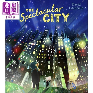 进口图书 Red 儿童读物 壮观 进口原版 City 亲子故事绘本 城市景观 David The Litchfield Fox Spectacular 英文原版