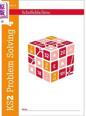 进口原版 *KS2 Problem Solving 4 英国Schofield小学教辅 KS2数学应用题解题书4 英文原版幼小数学学习教辅 进口图   Schofield a