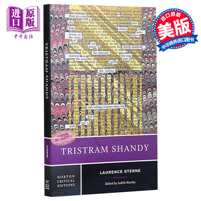 进口原版 *项狄传 诺顿文学解读系列 英文原版 Tristram Shandy Laurence Sterne   WW Norton