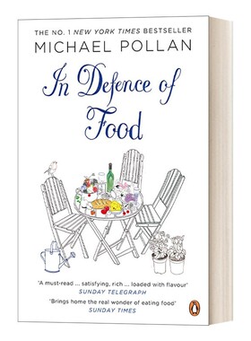 进口原版 In Defence of Food 为食物辩护 食者的宣言 迈克尔·波伦 英文版 进口英语原版书籍 英文原版Pollan, Michael