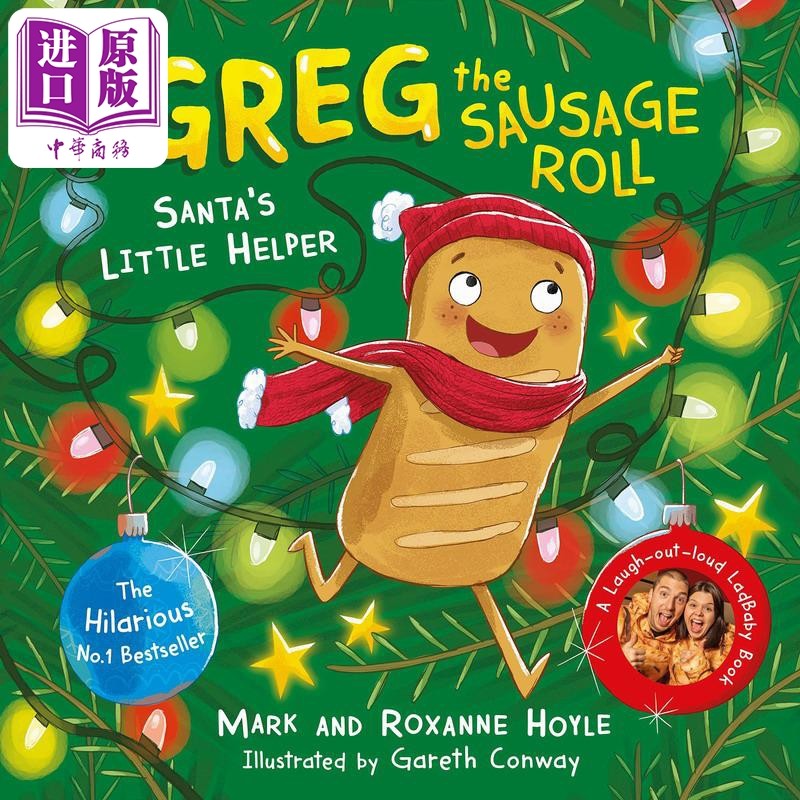 进口原版 *Greg the Sausage Roll: Santas Little Helper 香肠卷格雷格：圣诞的帮手 英文原版进口图书 儿童绘本图   Puffin UK