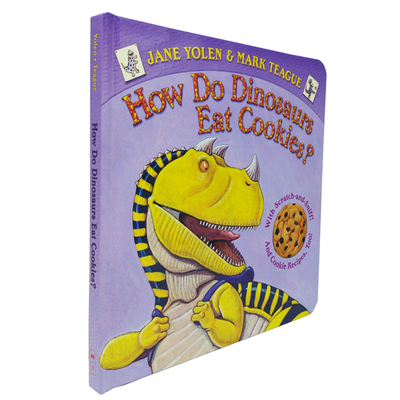 进口原版 HOW DO DINOSAURS EAT COOKIES? 恐龙如何吃饼干【2~6岁】   Scholastic