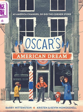 进口原版 *奥斯卡的美国梦Kristen Howdeshell Oscar's American Dream英文原版 儿童绘本故事书精装精品绘本进口 4   Random Hous