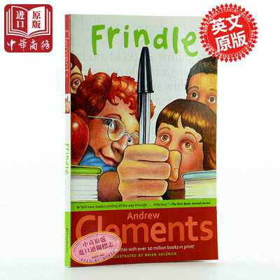 进口原版 *我们叫它粉灵豆Frindle 英文原版小初文学 安德鲁.克莱门斯美国经典校园小说 儿童文学 少儿课外读物 桥   Simon & Schu