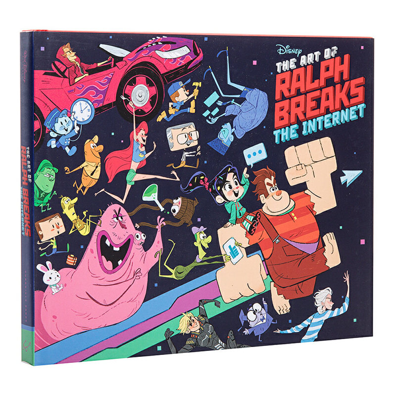 进口原版 *无敌破坏王2:大闹互联网 电影设定集 英文原版 Art of Ralph Breaks the Internet 电影精装艺术画册   Chronicle Books