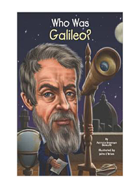 进口原版 *英文原版 Who Was Galileo?谁是伽利略  Patricia Grosset & Dunlap