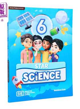 进口原版 *Star Science Textbook Year 6 SIE 思达小学科学课本6年级 国际版 新加坡思达科学 英文原版 Star Publi   Star Publis