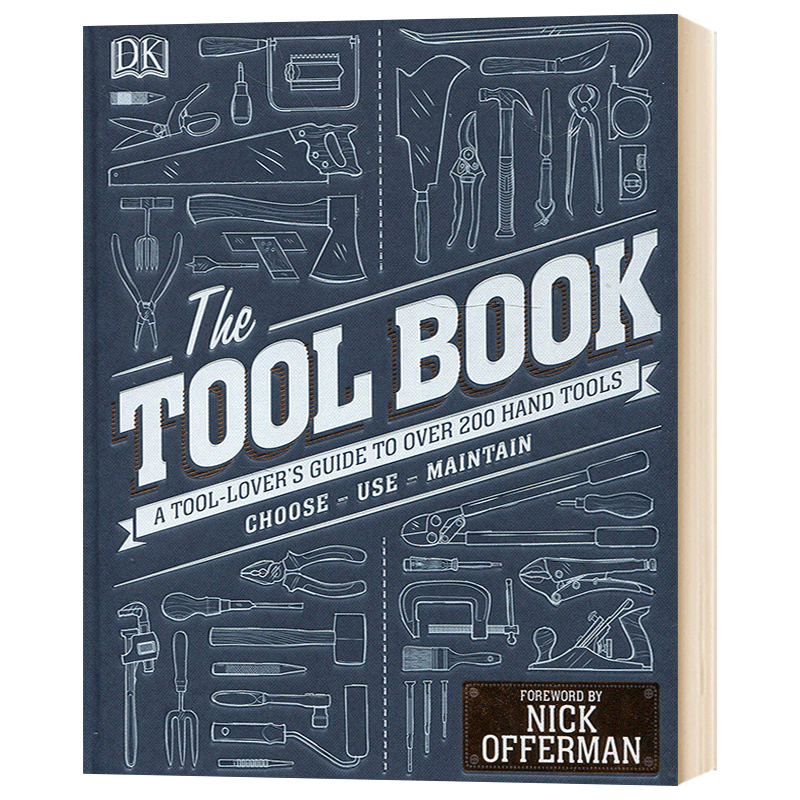 进口原版 DK百科全书 工具百科 英文原版 The Tool Book 全彩精装 图解视觉指南 Phil Davy 全英文版 Phil Davy;Jo Behari 进口