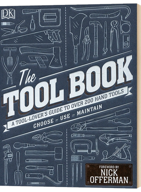 进口原版 DK百科全书 工具百科 英文原版 The Tool Book 全彩精装 图解视觉指南 Phil Davy 全英文版 Phil Davy;Jo Behari 进口