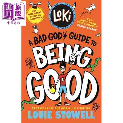 进口原版 *洛基日记1 新版 含新短篇故事 Loki A Bad Gods Guide to Being Good 英文原版 Louie Stowell 小屁孩日   Walker UK