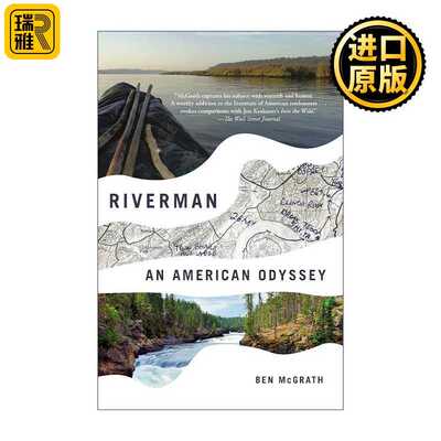 进口原版 Riverman 河上旅人 美国奥德赛 传记 纽约客撰稿人Ben McGrath 英文版 进口英语原版书籍   Vintage