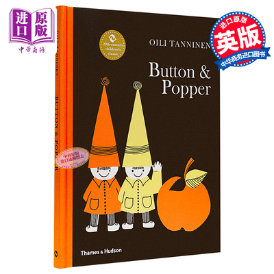 进口原版 *巴顿与波普 英文原版Button & Popper精装 故事绘本 3-6岁Oili Tanninen   Thames & Hudson