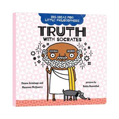 进口原版 小小哲学家 苏格拉底 英文原版 Big Ideas for Little Philosophers Truth with Socrates 纸板书 英文版 进口英语原