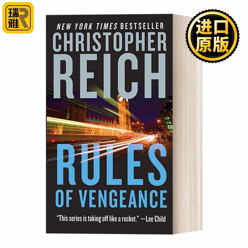 进口原版 英文原版 Rules of Vengeance 乔纳森·兰森系列2 复仇的规则 惊悚悬疑推理小说 国际惊悚作家奖得主Christopher Reic