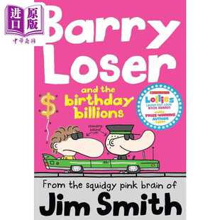 进口原版 *倒霉蛋巴里 巴里的生日 The Barry Loser Barry Loser and the birthday billions英文原版 儿童插画故事   Farshore