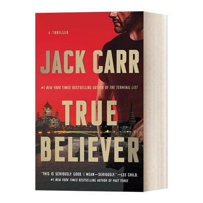 进口原版 True Believer 终极名单#2 英文版 进口英语原版书籍 英文原版 惊悚恐怖小说   Atria