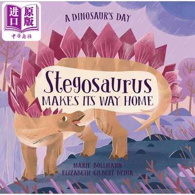 进口原版 *DK绘本 恐龙日记5 A Dinosaurs Day Stegosaurus Makes Its Way Home英文原版 儿童绘本 动物故事图画书    DK Publishi