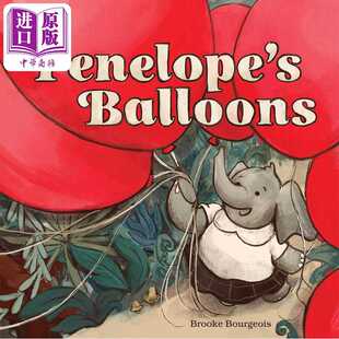 Penelopes Squar Union 亲子读物 佩内洛普 气球 一个寻求认可 英文原版 Balloons 精装 进口原版 儿童绘本 故事 故事图画书