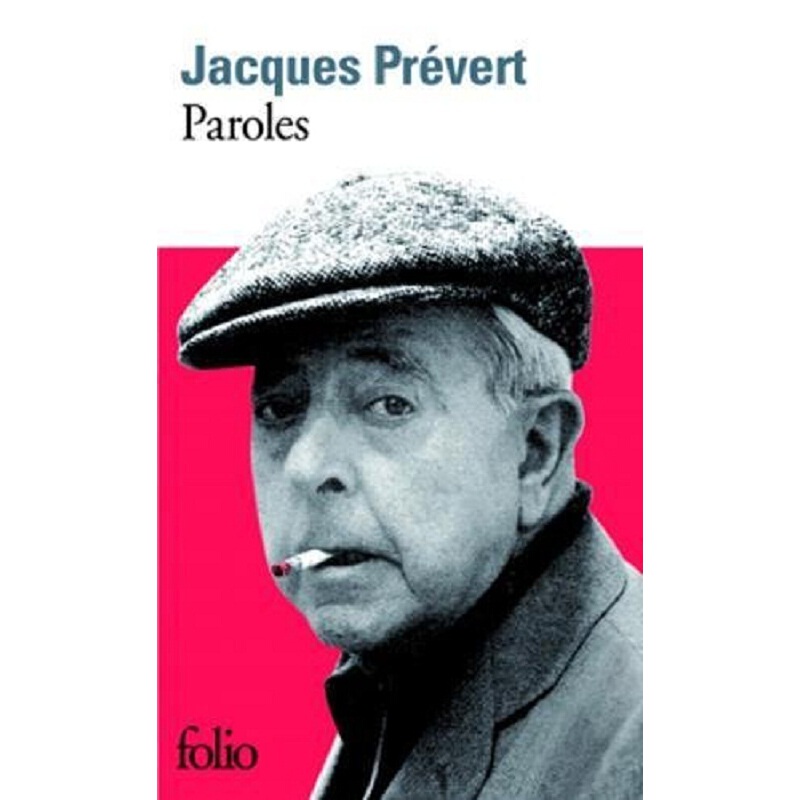 中商原版 *【法国法文版】雅克·普列维尔：话语 法文原版 Paroles Jacques Prévert Gallimard 法国诗歌   Gallimard