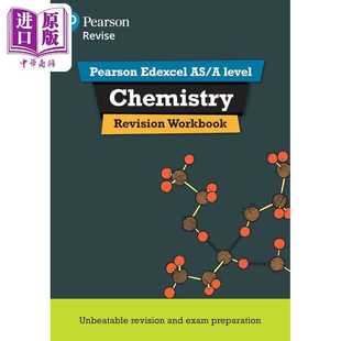 进口原版 *Pearson Revise 培生爱德思AS & Alevel化学复习练习册 Edexcel Chemistry Revision Workbook 2025 2026   Pearson