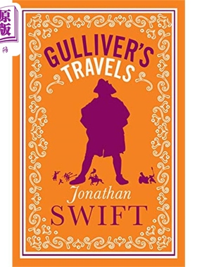 进口原版 *格列佛游记  Evergreens系列 Gullivers Travels 英文原版 Jonathan Swift 大师 经典 文学   ALMA BOOKS