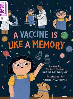 进口原版 *为什么要打疫苗 A Vaccine Is Like a Memory 英文原版 儿童科普绘本 知识百科图画书 精装童书 进口儿童   Little Bee