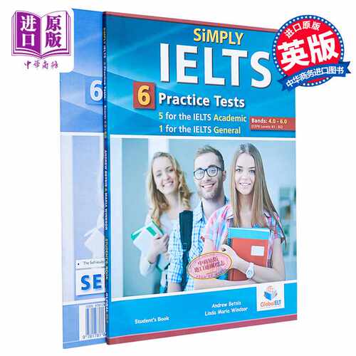 进口原版 *SiMPLY IELTS 5 Academic  Andrew/Betsis GLOBAL ELT