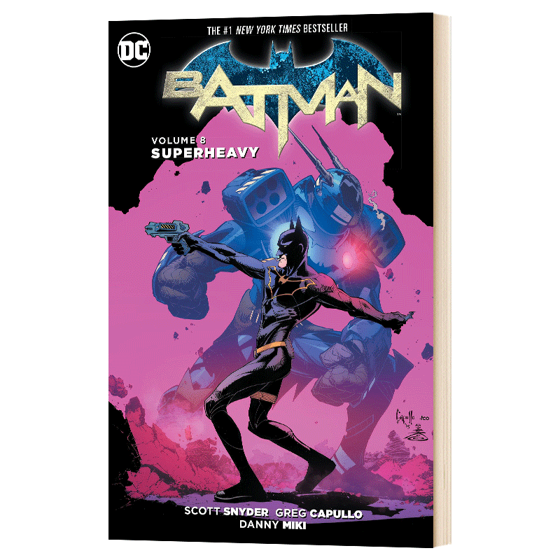 进口原版 Batman Vol. 8 Superheavy The New 52 蝙蝠侠卷8 超重 英文原版 英文版 Scott Snyder   DC Comics
