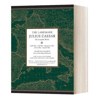 进口原版 里程碑系列 凯撒大帝 作品全集 英文原版 The Landmark Julius Caesar 英文版 古罗马 内战记 高卢战记 进口英语原版
