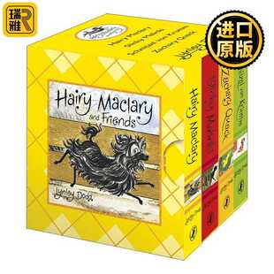 进口原版 英文原版 Hairy Maclary and Friends Little Library 毛毛狗和朋友们 小小图书馆 Lynley Dodd经典绘本 英文版 进口