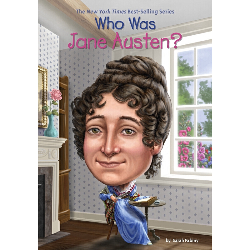 中商原版 *简奥斯汀是谁 英文原版 Who Was Jane Austen? 作家名人百科 青少年知识科普 8-12岁   Penguin Workshop