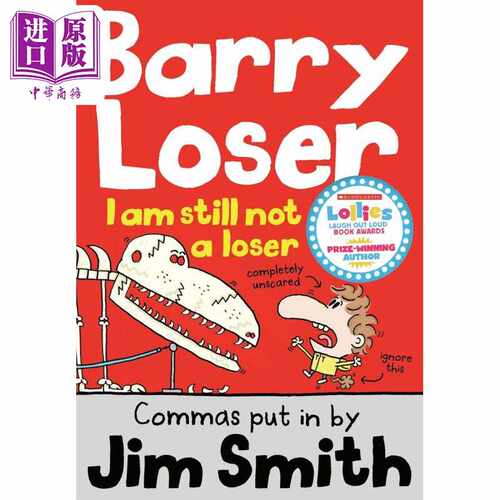 进口原版 *倒霉蛋巴里:仍然是个失败者The Barry Loser I am still not a Loser英文原版 儿童插画故事书 幽默笑话    Farshore