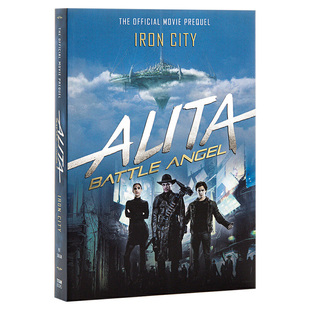 同名电影小说前传 Battle 阿丽塔 铁城 科幻小说 Books 进口原版 影视电影 英文原版 战斗天使 Iron Angel Alita Titan City